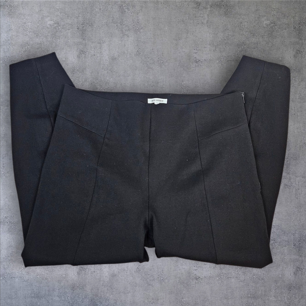 Good American The Boss Straight Leg Dress Pants Black Size 3XL E5‎